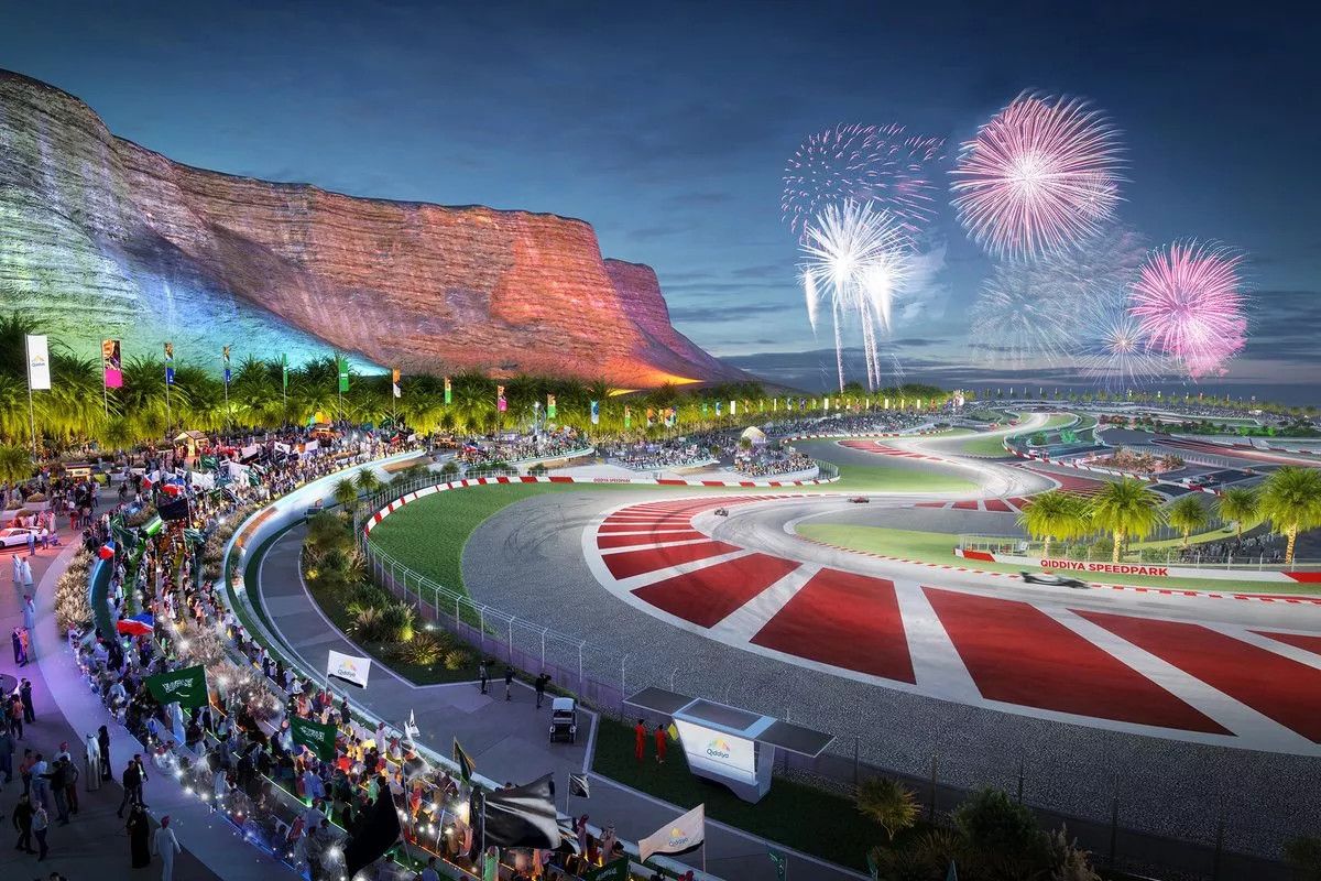 Qiddiya City track rendering - Qiddiya Media
