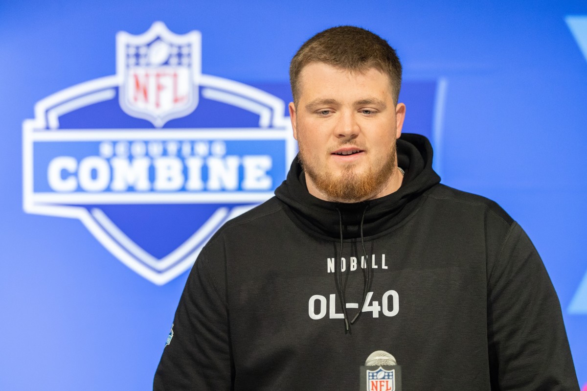Las Vegas Raiders 2024 NFL draft prospect had the chance to talk about the Silver and Black from the 2024 NFL Combine