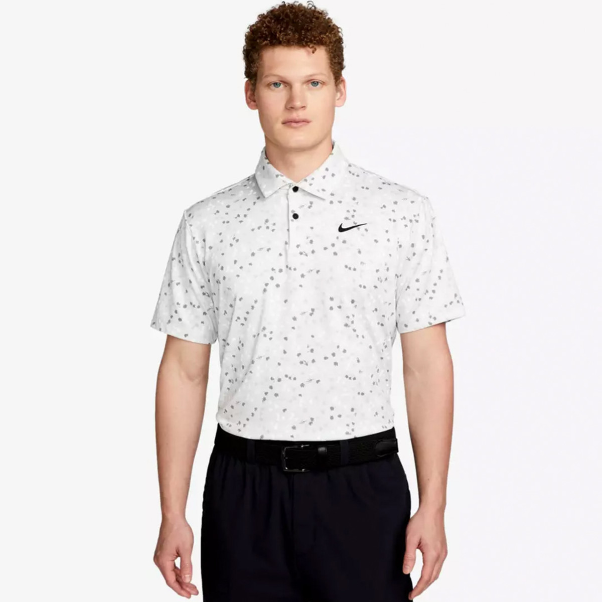 The Nike Dri-Fit Tour Men's Floral Golf Polo is on sale right now at PGA Tour Superstore