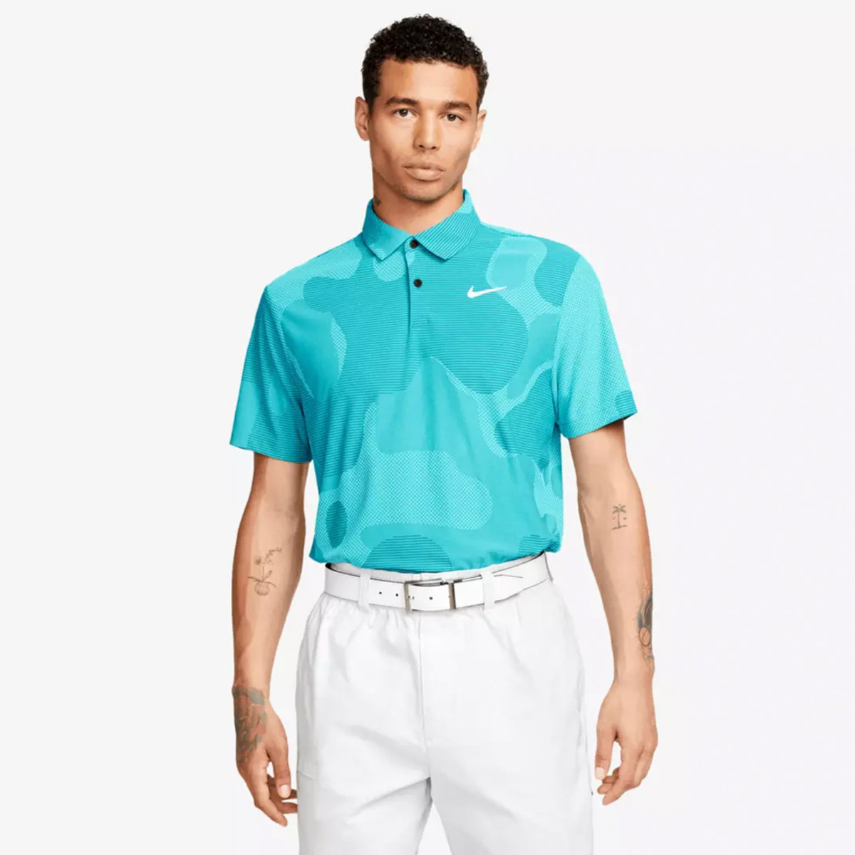 The Nike Dri-FIT ADV Tour Men's Camo Golf Polo is on sale right now at PGA Tour Superstore
