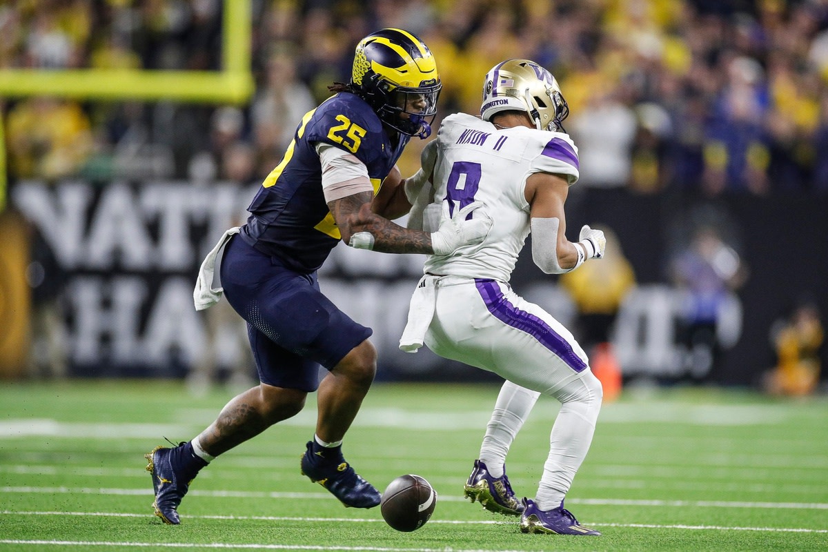 Michigan linebacker Junior Colson is one of the best inside linebackers in the 2024 NFL Draft.