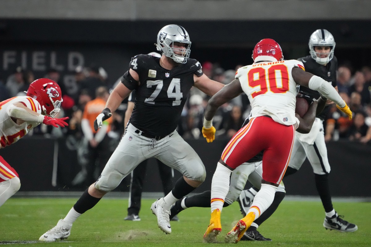 Las Vegas Raiders Coach Antonio Pierce's offensive line is going to be crucial for his team's success.