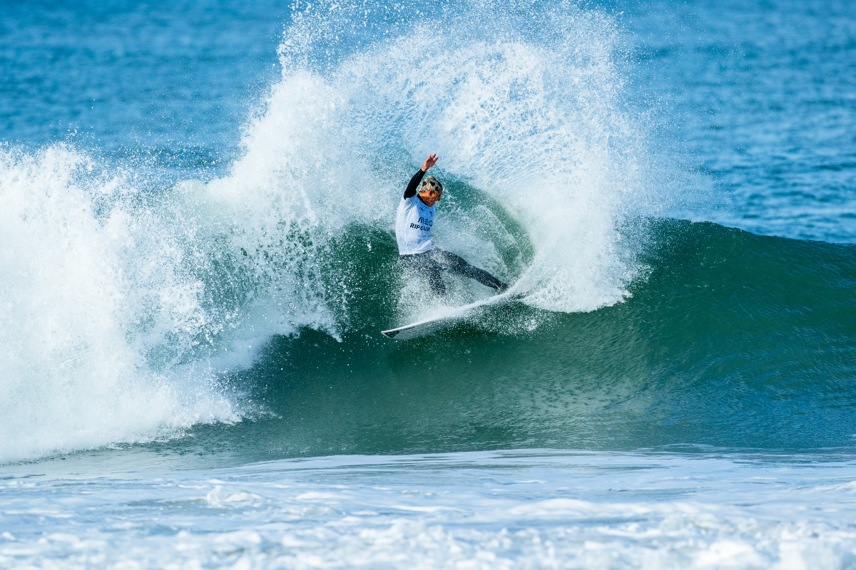 Cole Houshmand at the MEO Rip Curl Pro Portugal