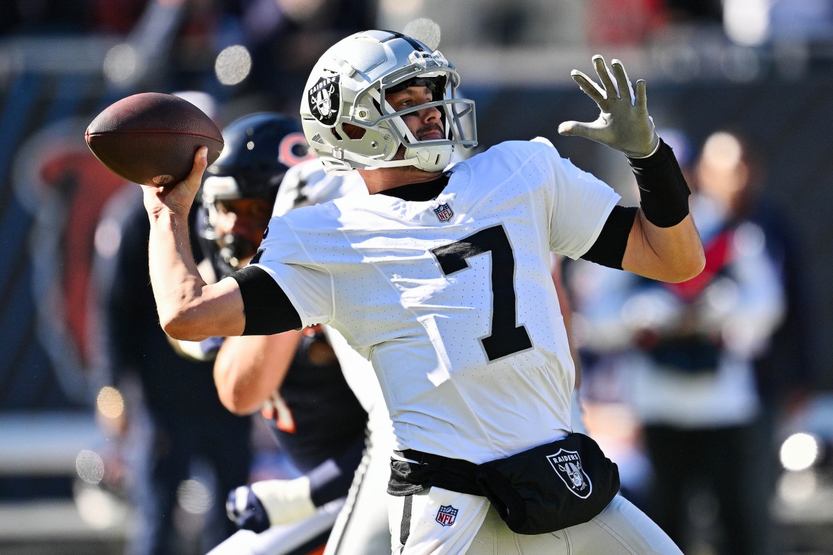 The Las Vegas Raiders have released veteran quarterback Brian Hoyer, who played three games for the Silver and Black last season.