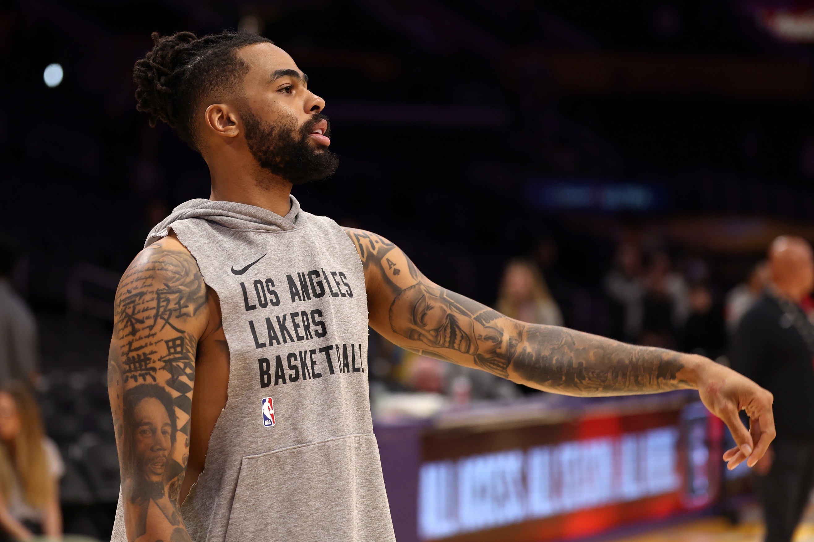 Lakers News D'Angelo Climbs Up AllTime LA Leaderboard After Big Night