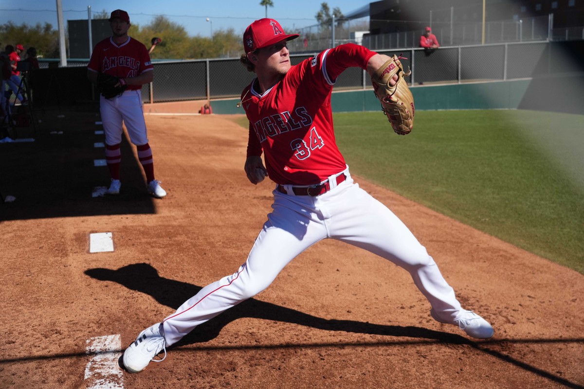 Angels Option Fringe Rotation Starting Pitcher Los Angeles Angels