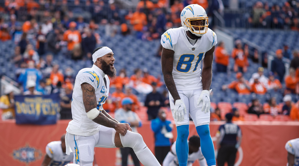 Los Angeles Chargers WRs Keenan Allen and Mike Williams