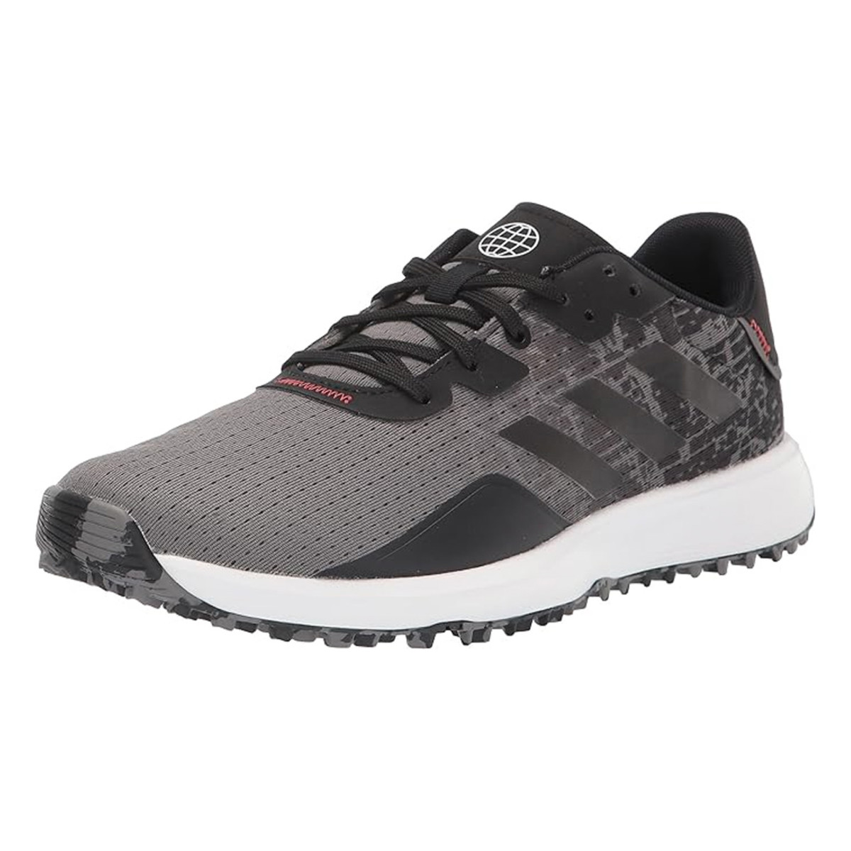 The Adidas S2G Spikeless 23 Golf Shoes in Gray Four are on sale right now at Amazon