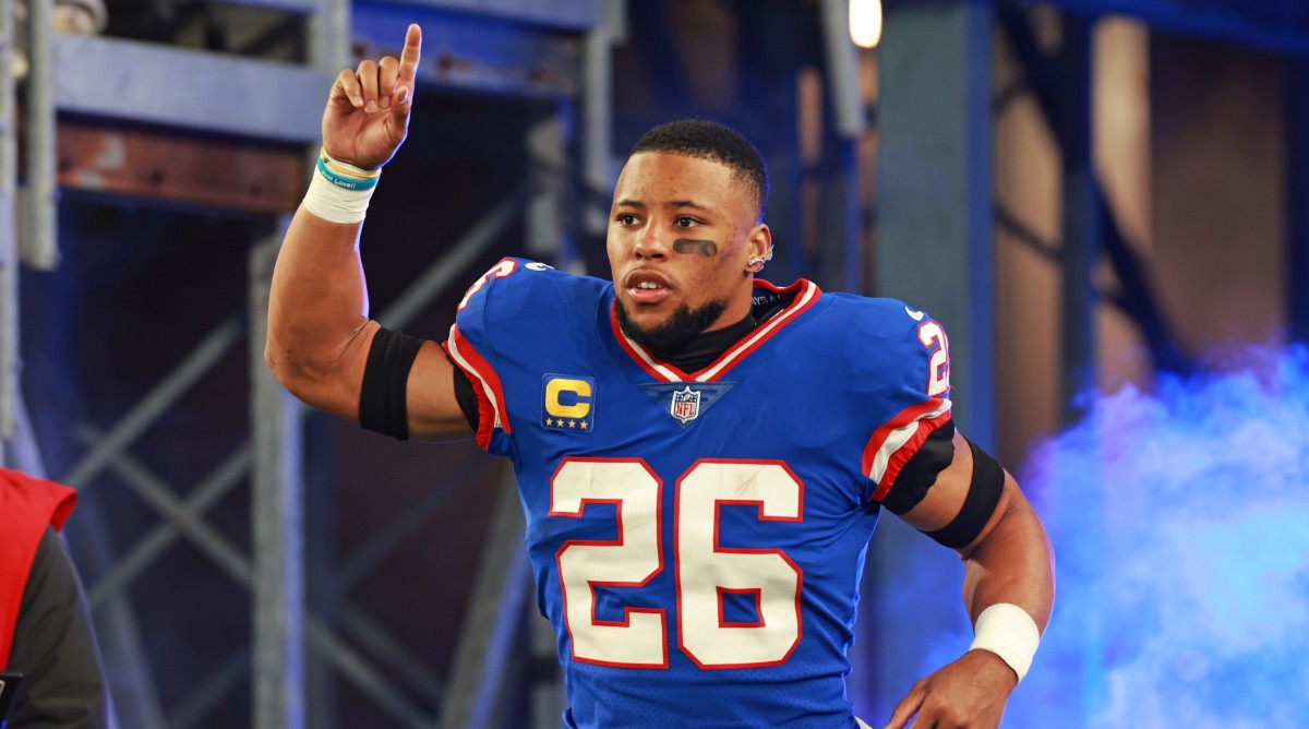 New York Giants running back Saquon Barkley