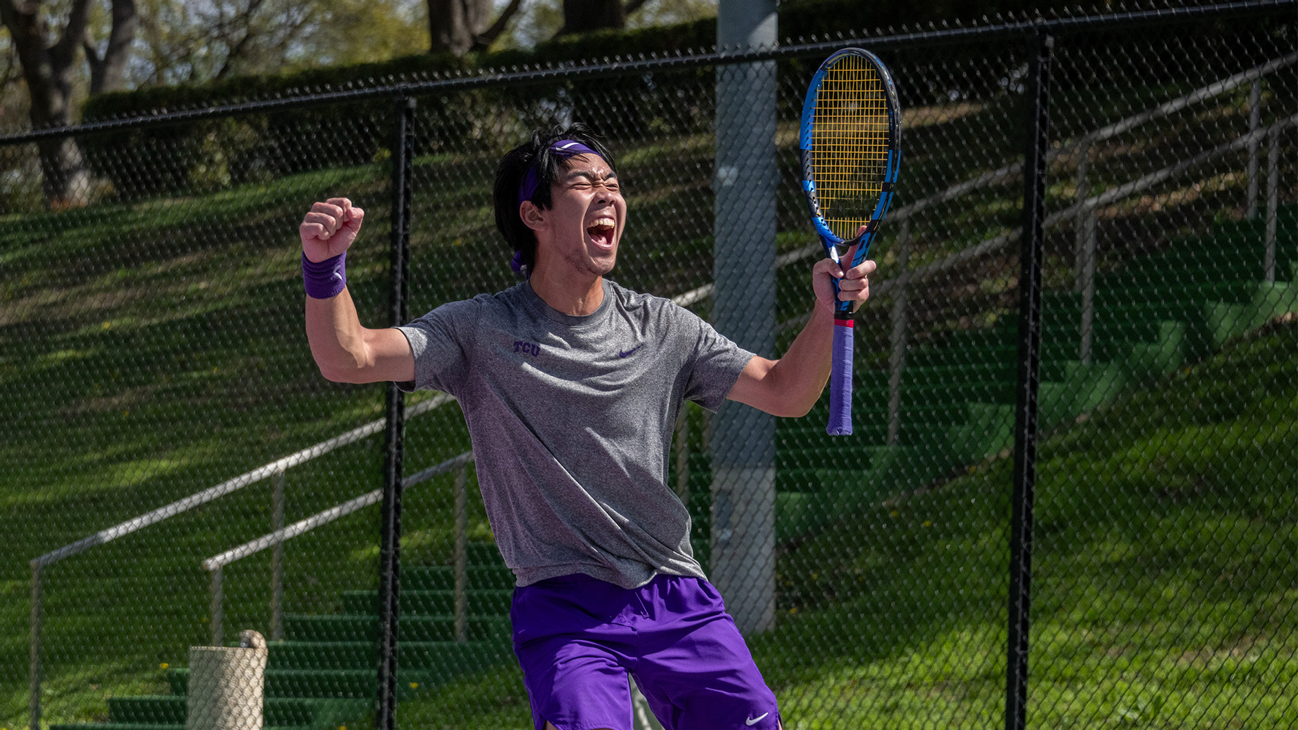TCU men's tennis Duncan Chan