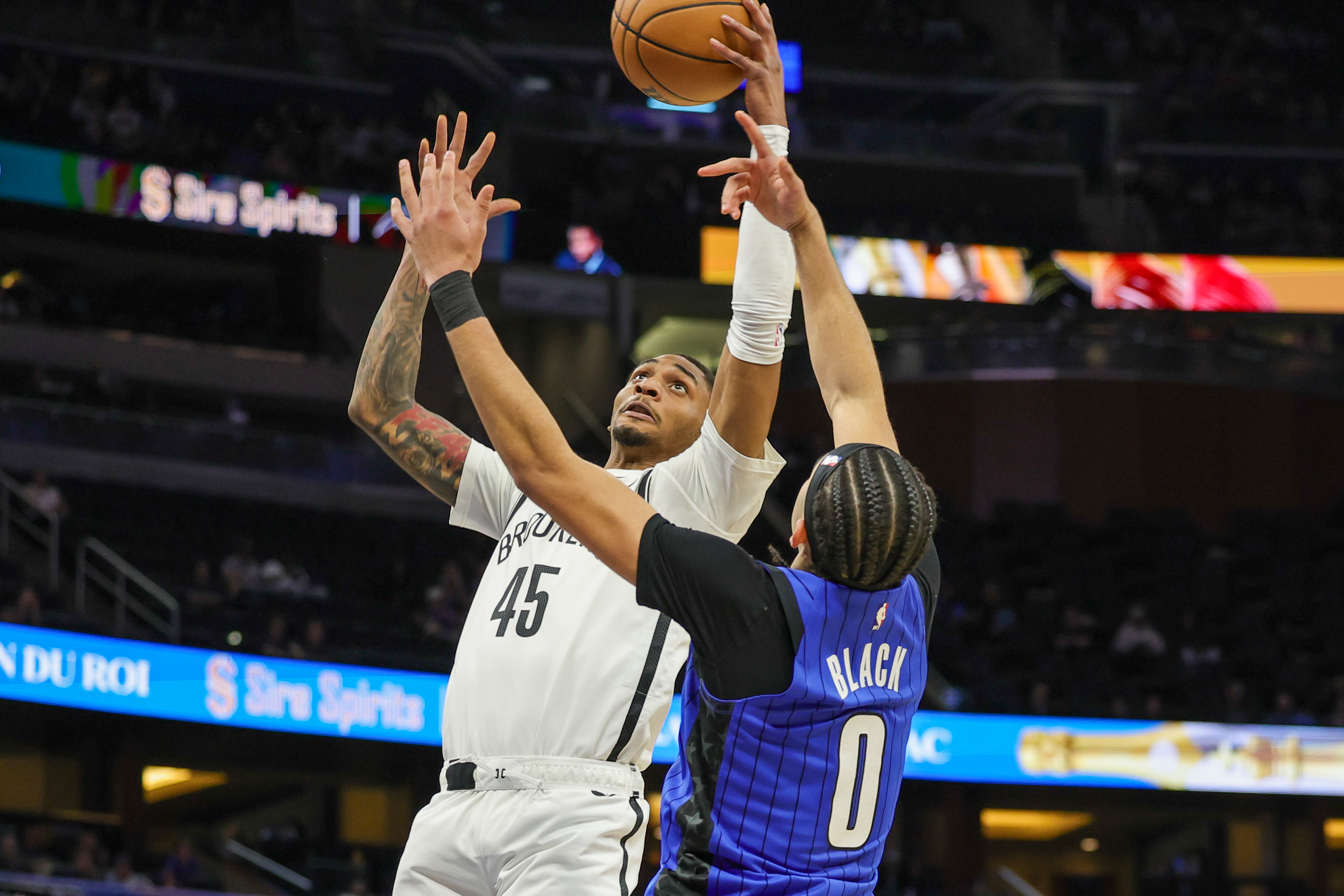 The Orlando Magic and Brooklyn Nets played each other in a competitive matchup on Wednesday night. 