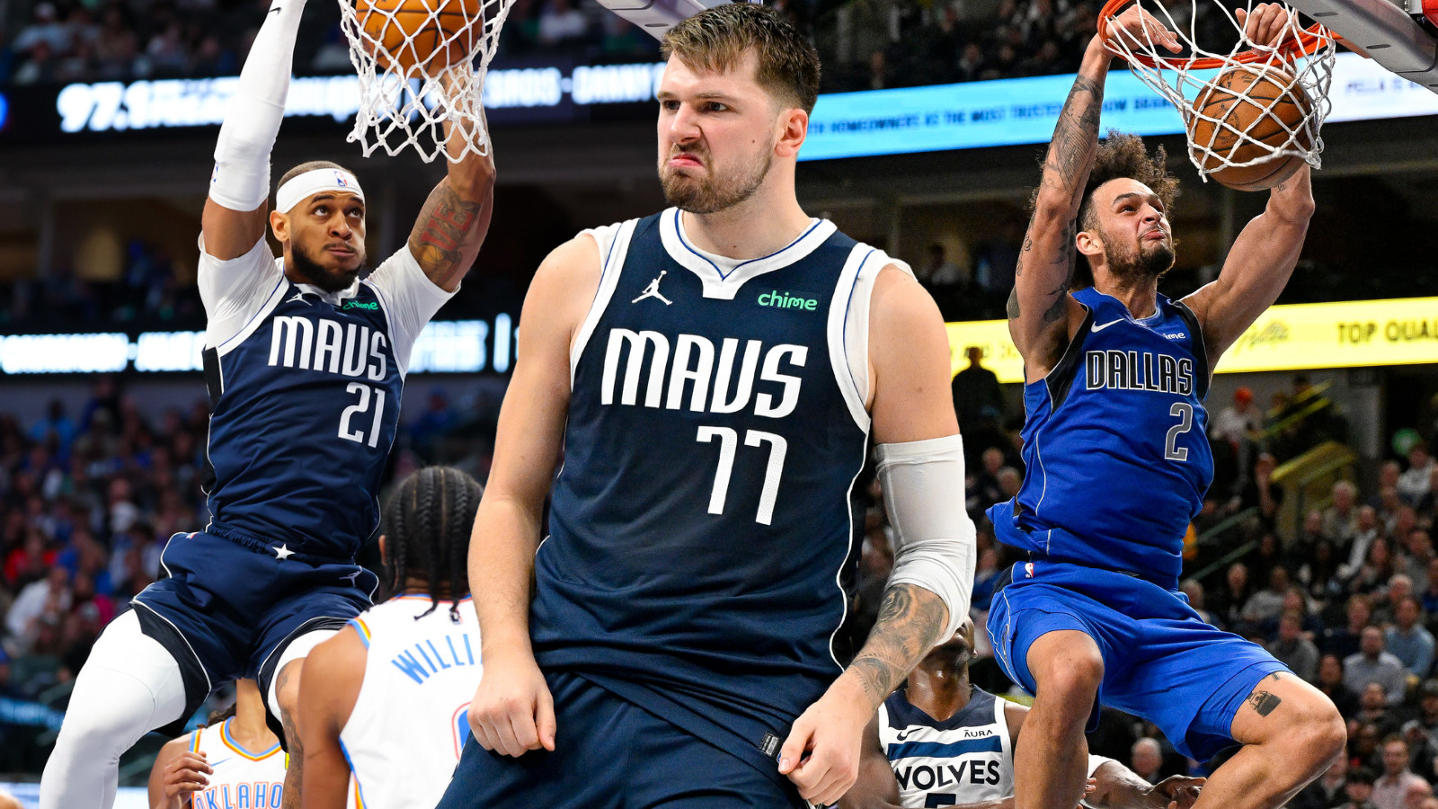 Luka Doncic, Dereck Lively II & Daniel Gafford Thriving Together for Dallas  Mavs: 'Playing Chess' - Sports Illustrated Dallas Mavericks News, Analysis  and More
