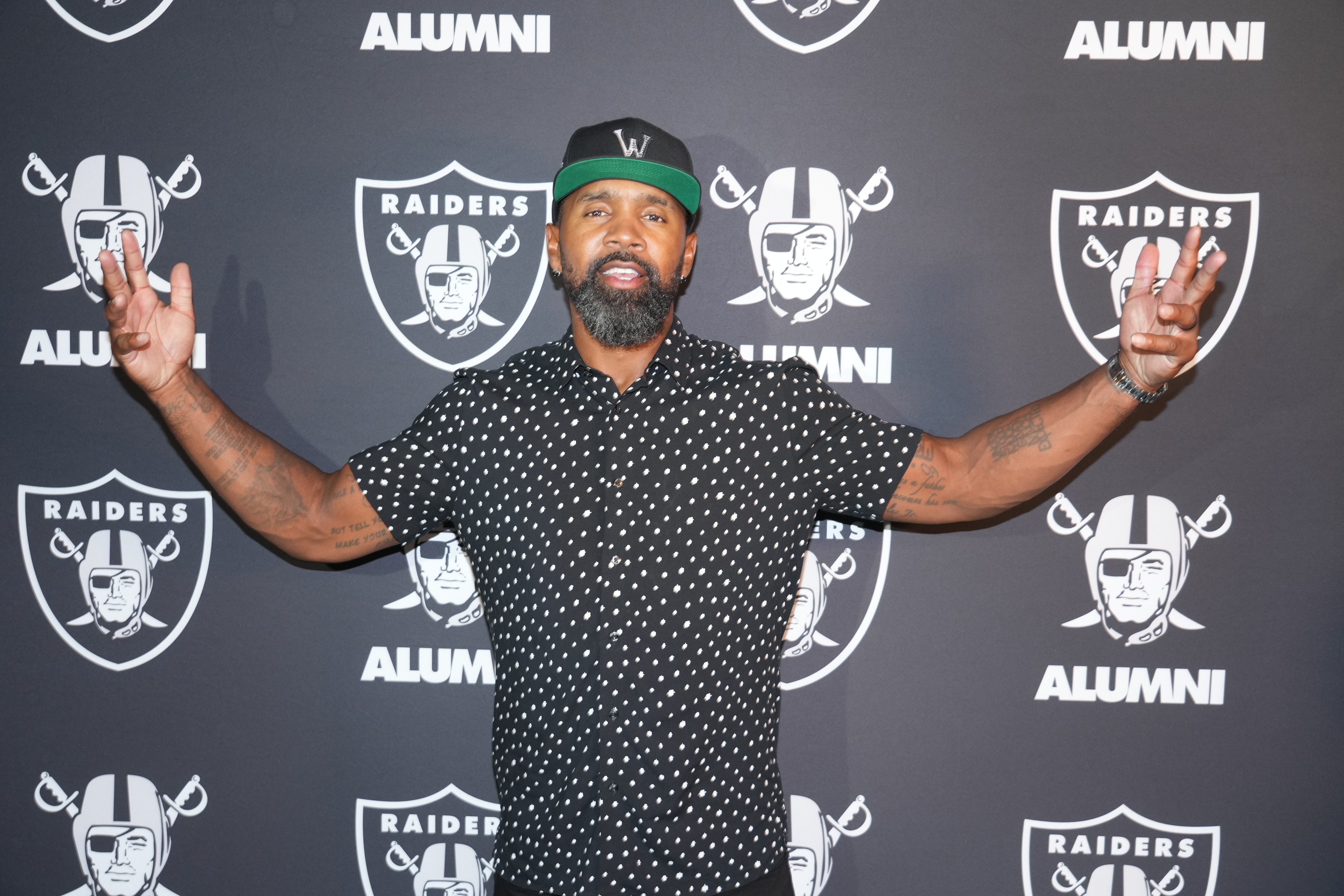 Las Vegas Raiders Hall of Famer Charles Woodson (above) said "life couldn't get more perfect" if the Raiders draft fellow former Michigan Wolverine, quarterback J.J. McCarthy.