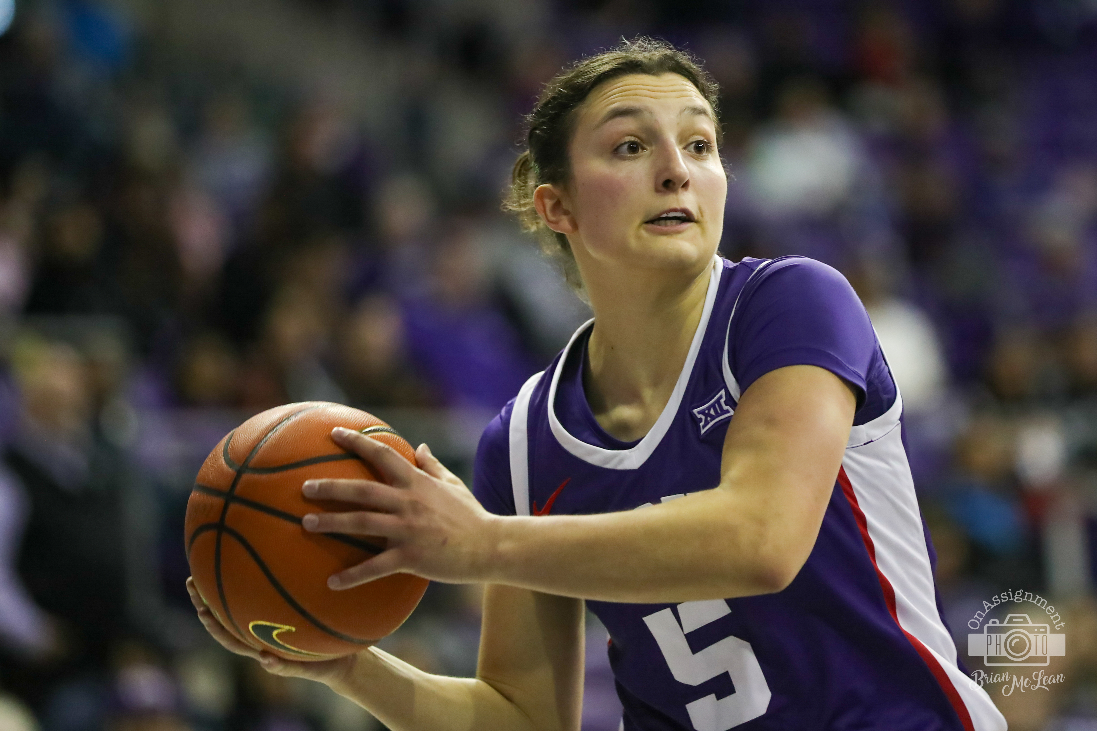 Una Jovanovic and the TCU women's basketball team will play North Texas in the opening round of the WBIT. 