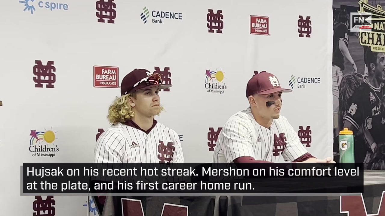 Hujsak on his recent hot streak  Mershon on his comfort level at the plate  and his first 