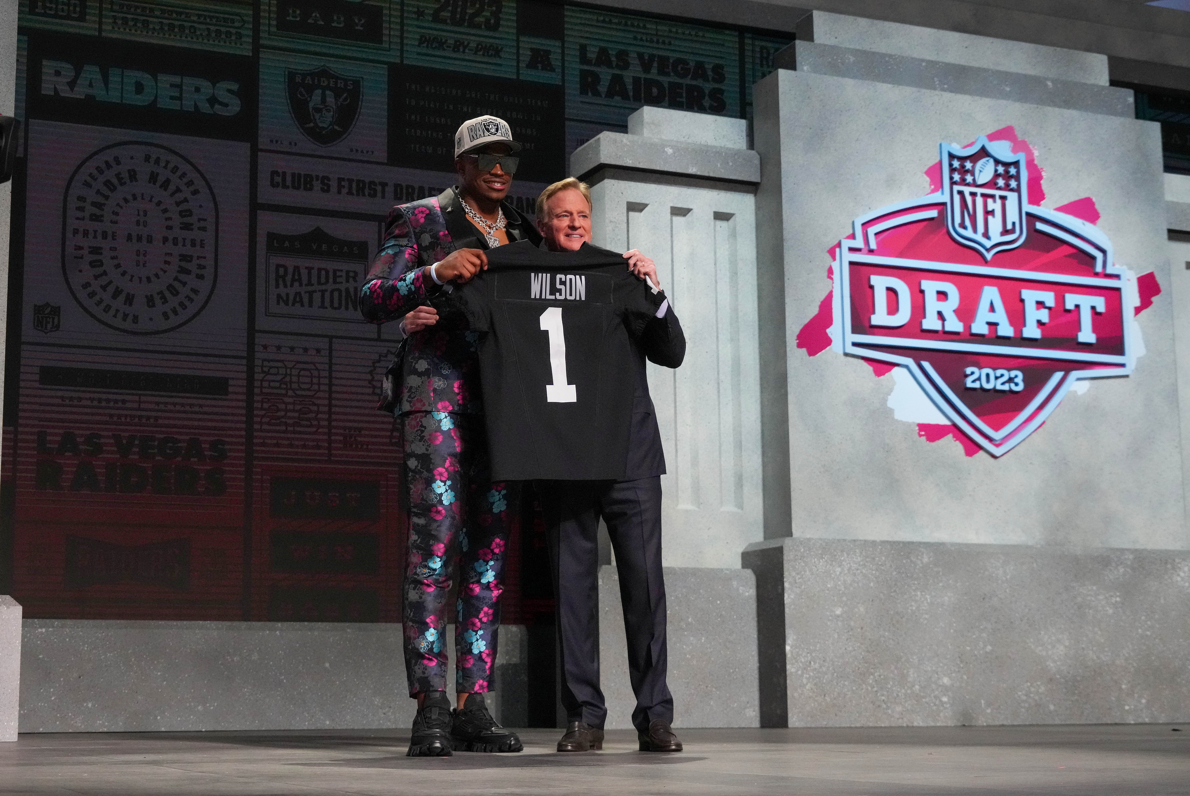The Las Vegas Raiders selected defensive end Tyree Wilson in the first round of the 2023 NFL Draft. Who will they take this year?