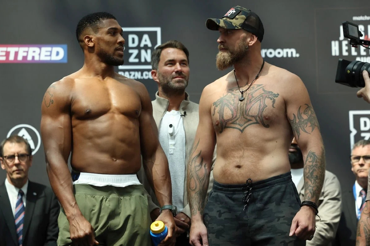 Anthony joshua vs. robert helenius