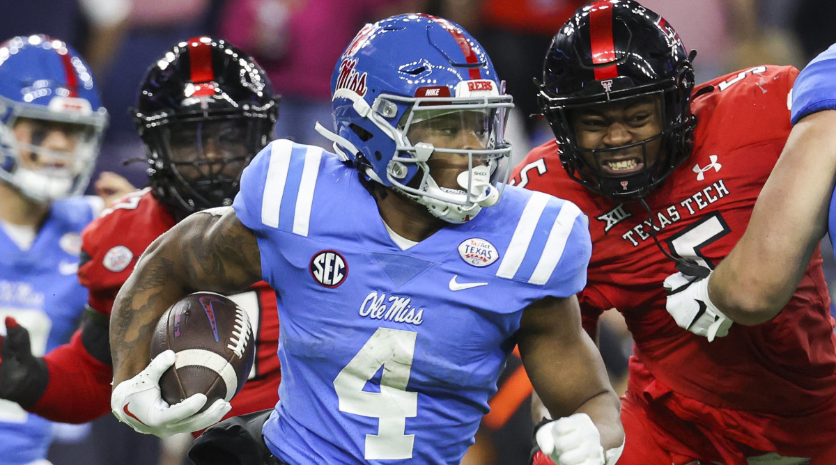 Ole Miss running back Quinshon Judkins