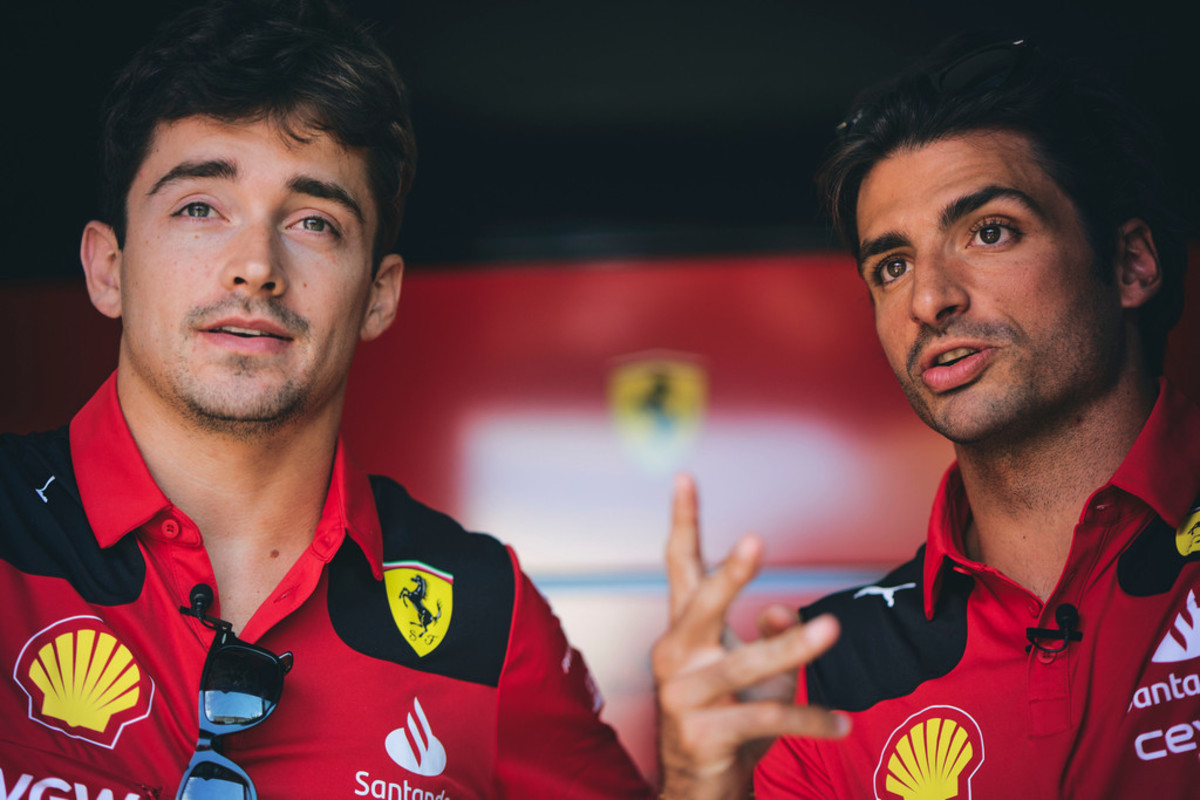 Charles Leclerc And Carlos Sainz - Ferrari