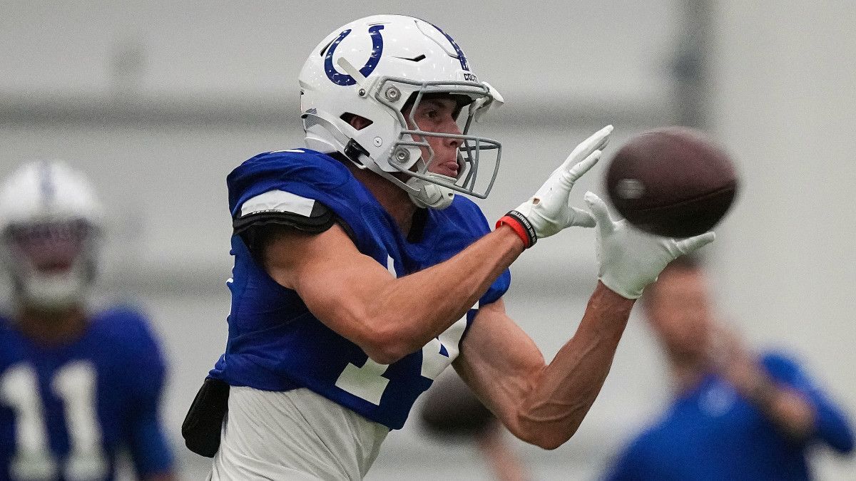 Alec Pierce 2023 Colts Training Camp