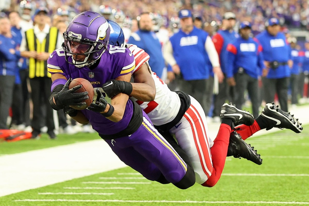 Vikings receiver Justin Jefferson is the reigning Offensive Player of the Year in the NFL.