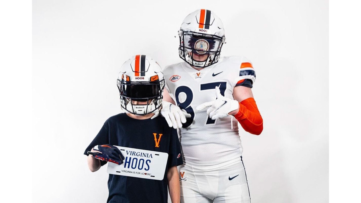 Three-star tight end Trevor Ladd on his official visit to the Virginia football program.