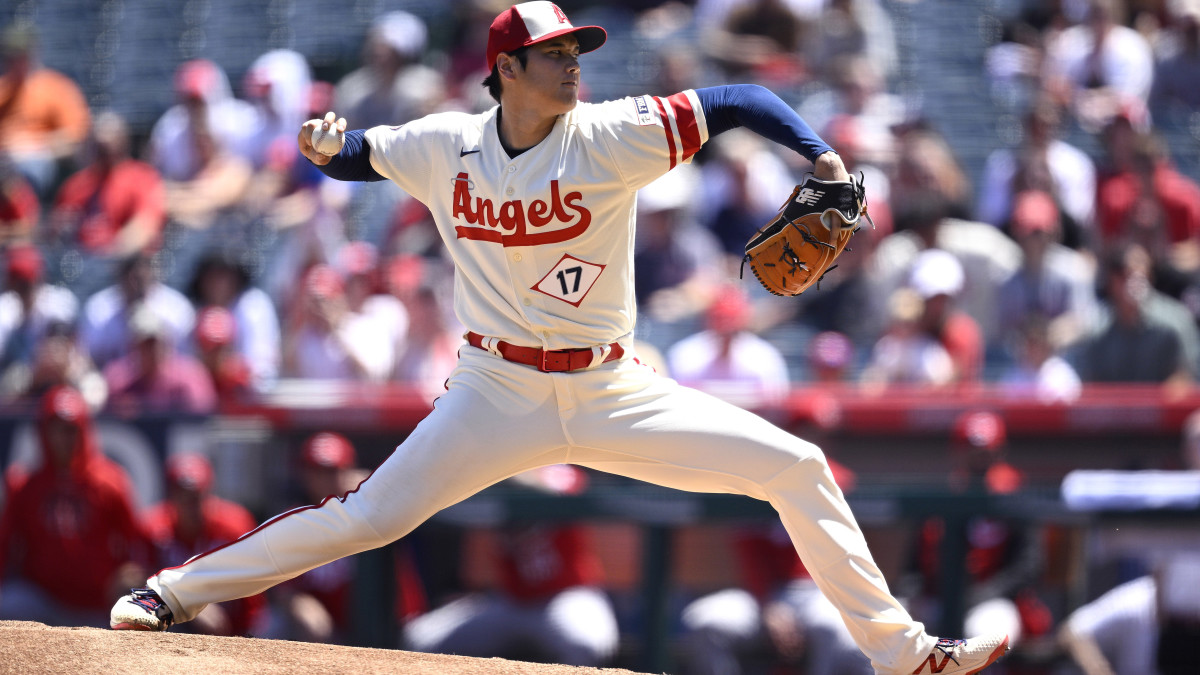 Los Angeles Angels starting pitcher Shohei Ohtani.