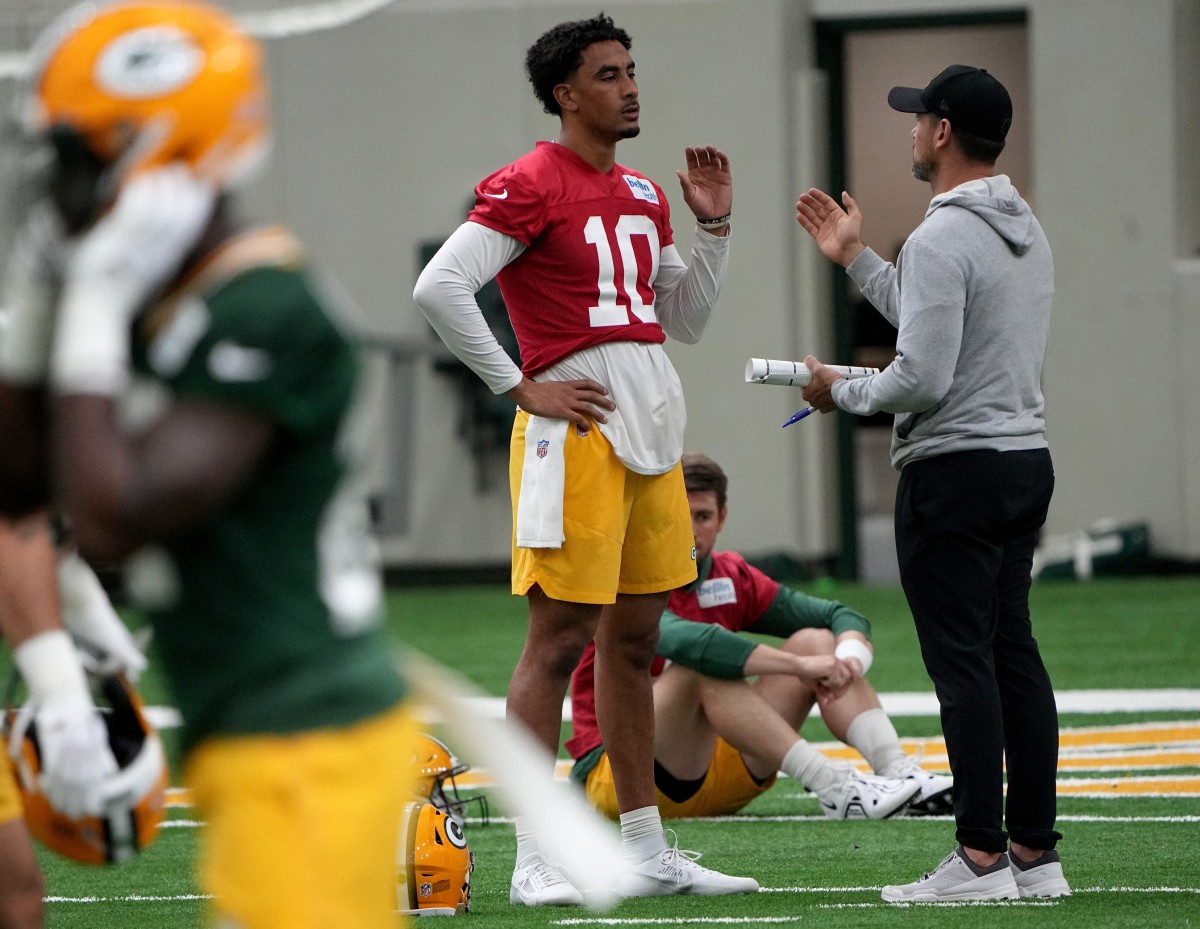 Packers coach Matt LaFleur has been preparing Jordan Love to start for Green Bay after trading Aaron Rodgers to the Jets.