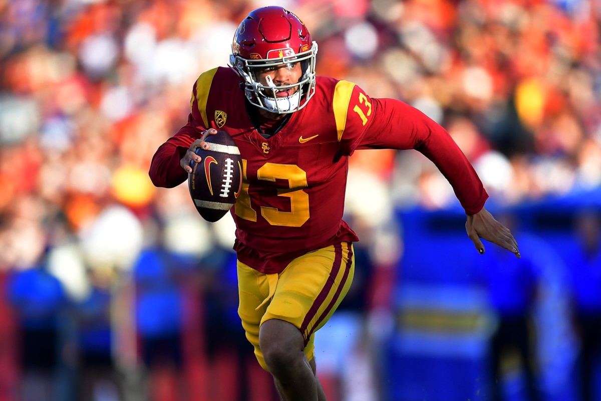 USC Trojans quarterback Caleb Williams could be the No. 1 pick in the 2024 NFL draft.