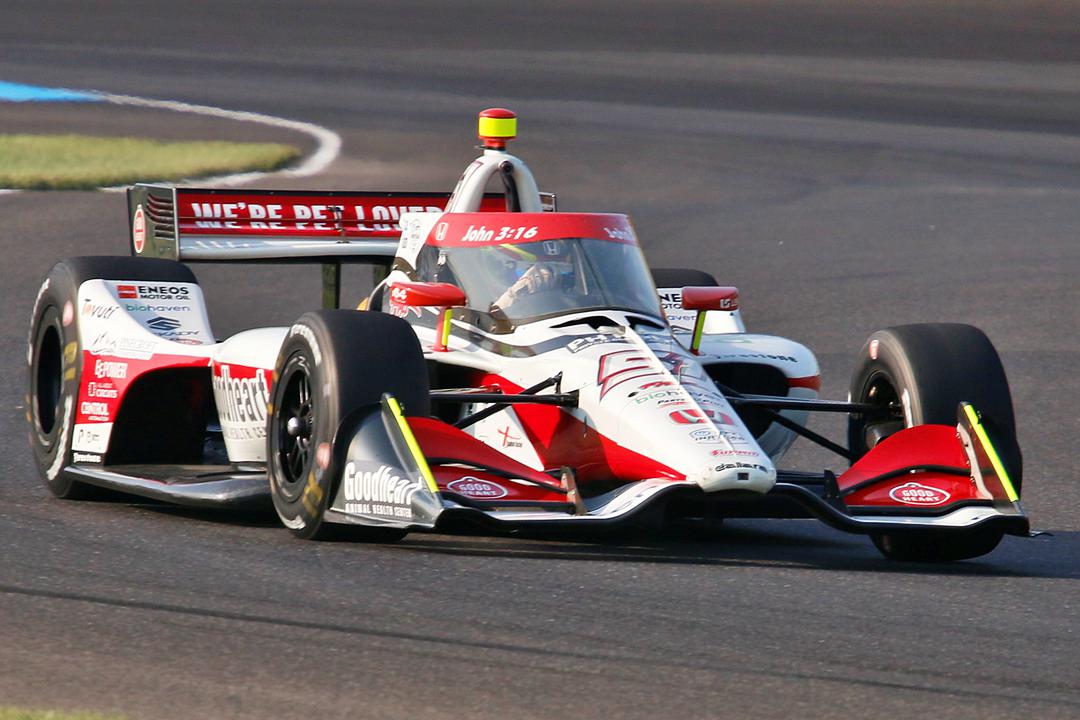 Sting Ray Robb hopes to finish the last two races of the season -- this Sunday at Portland and next week's finale at Laguna Seca -- strongly. Photo courtesy IndyCar.