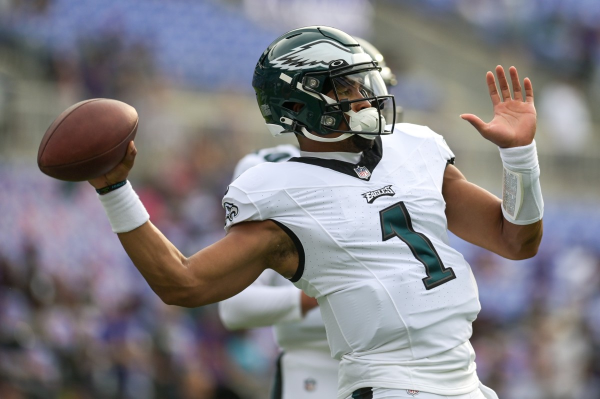 Eagles quarterback Jalen Hurts is relentless about getting better and better.