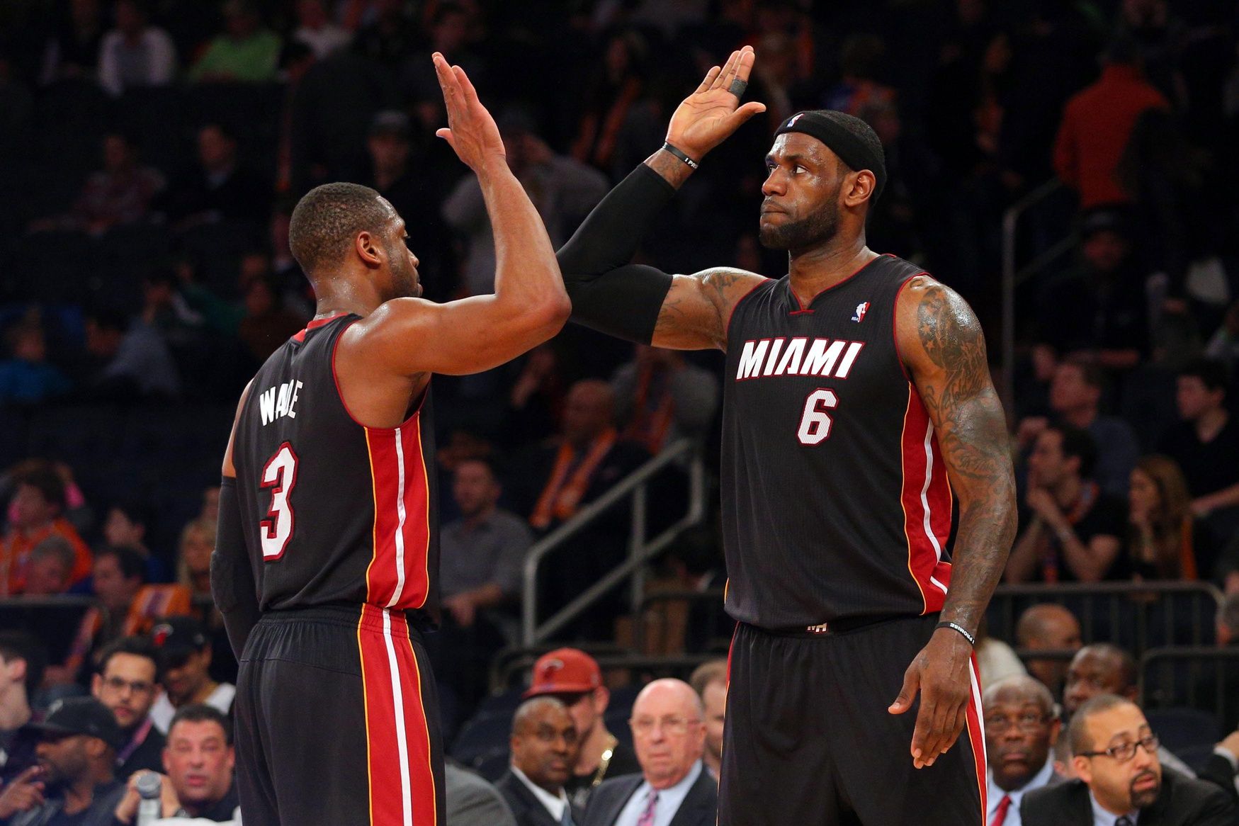 miami heat lebron and wade