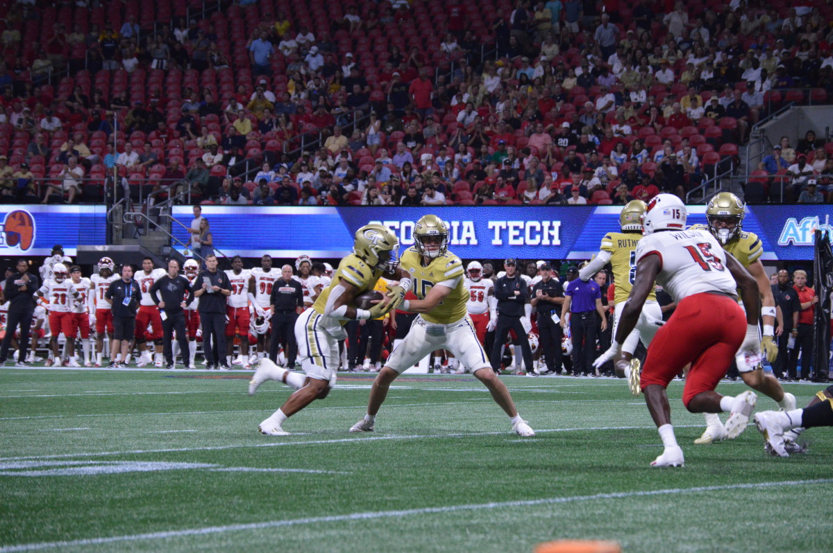 Tech vs. Louisville First Half Photos Sports Illustrated