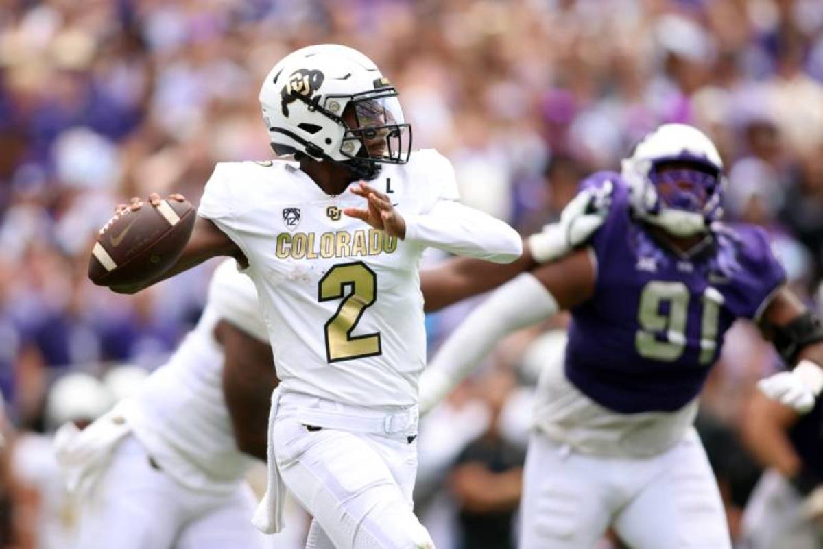 Colorado quarterback Shedeur Sanders