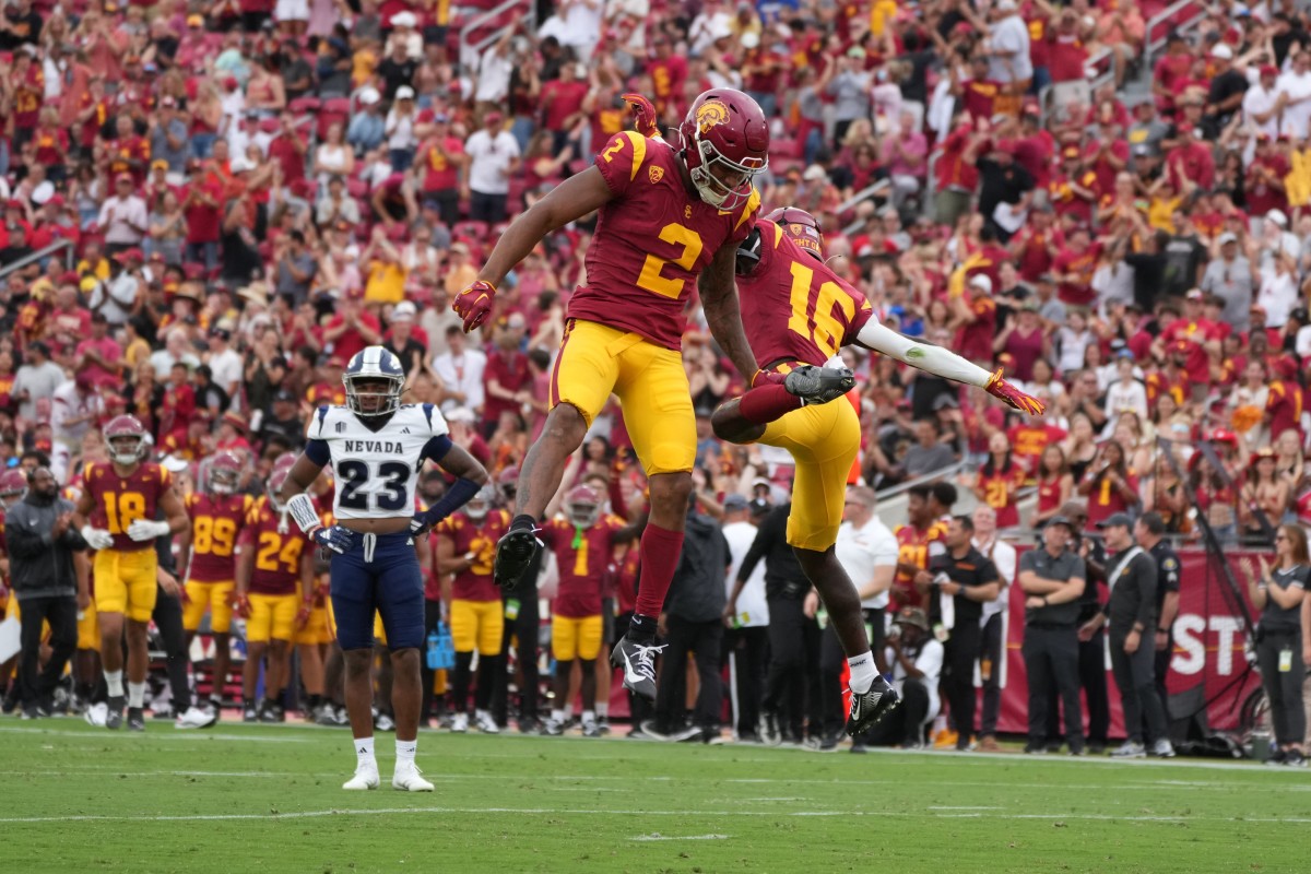 USC Football Trojans' Diverse Array Of Receivers Shining So Far