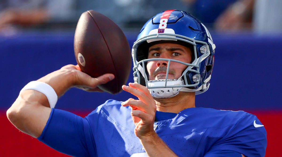 Giants quarterback Daniel Jones will open the 2023 NFL season at home against the Cowboys. Jones signed a four-year, $160 million extension during the offseason.