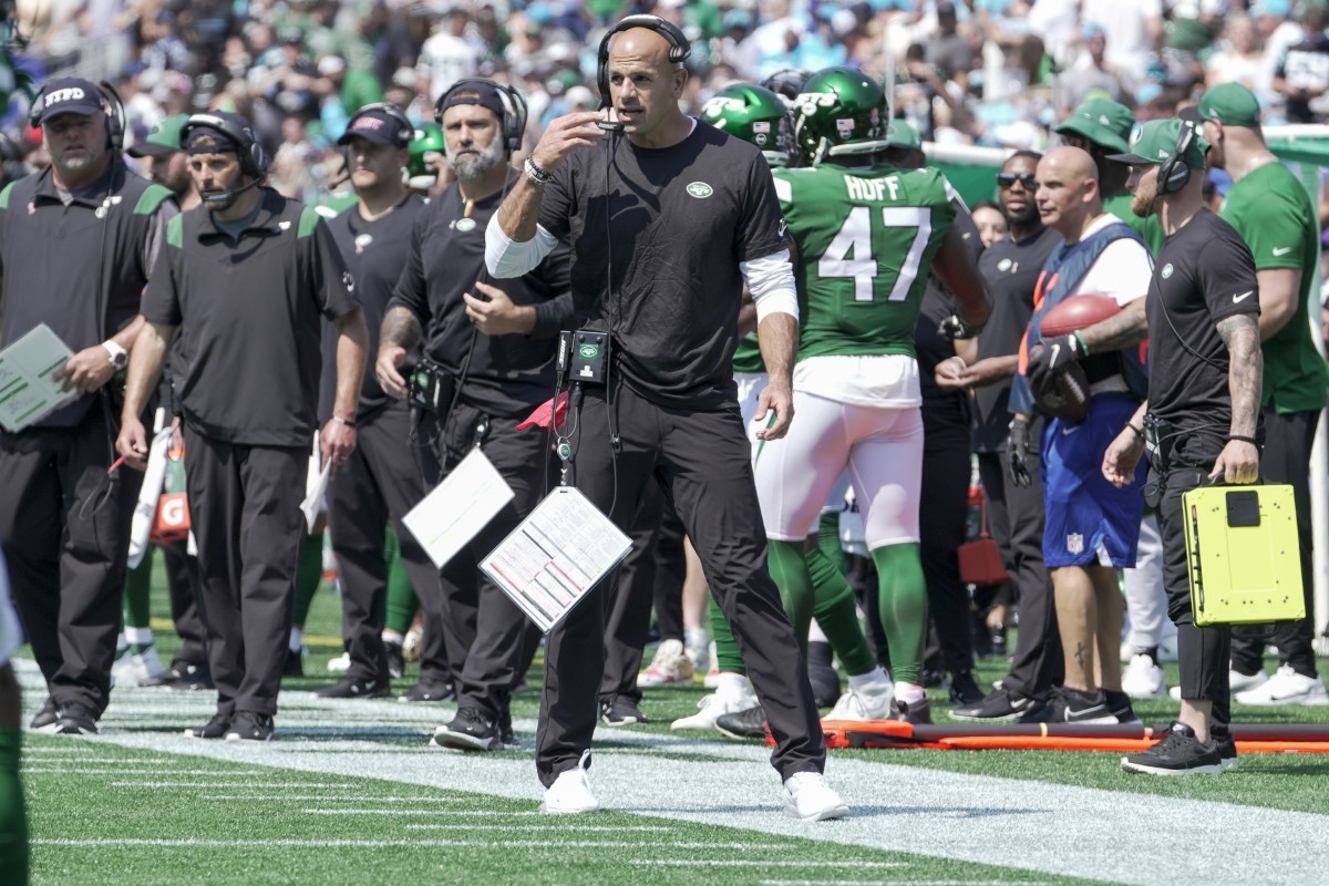 Jets coach Robert Saleh has his defense playing at a high level as the team enters the 2023 NFL season.