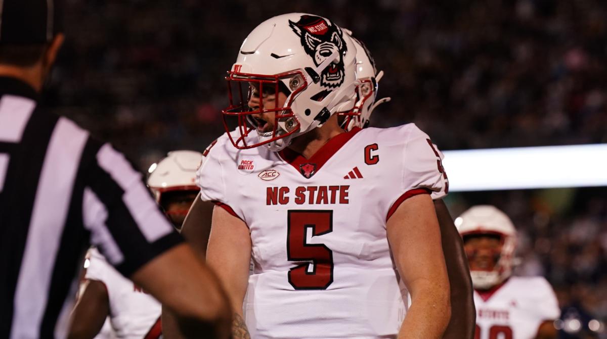 NC State's Brennan Armstrong Presents New Challenge For The Notre Dame Defense Sports