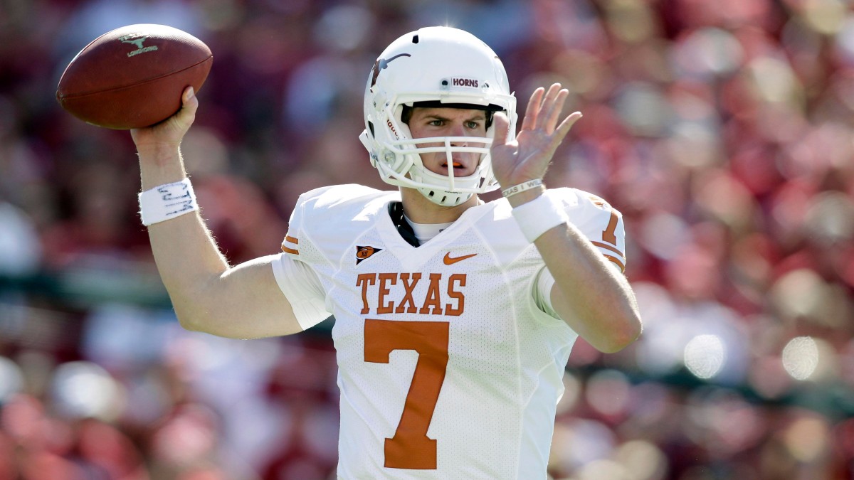 Garrett Gilbert spent three seasons at Texas before transferring to SMU.