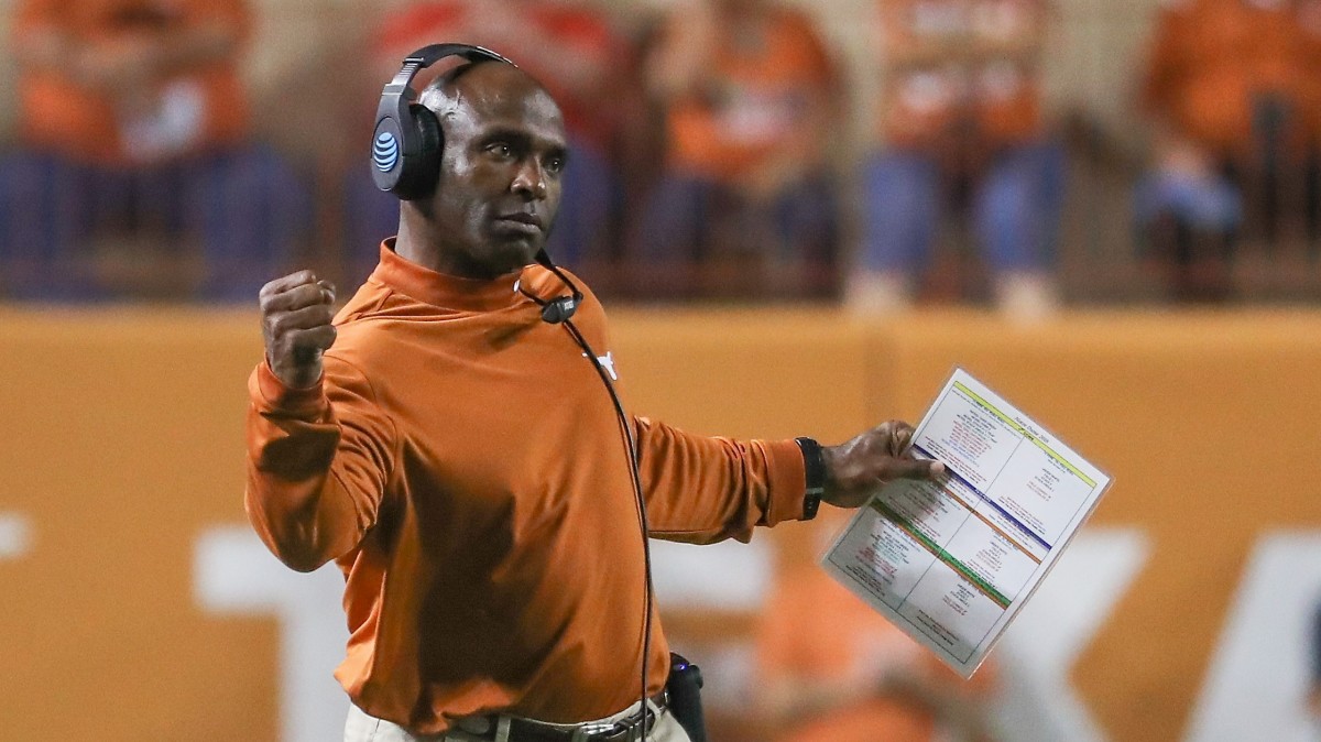 Charlie Strong posted a 16-21 record over his three seasons as Texas head coach.