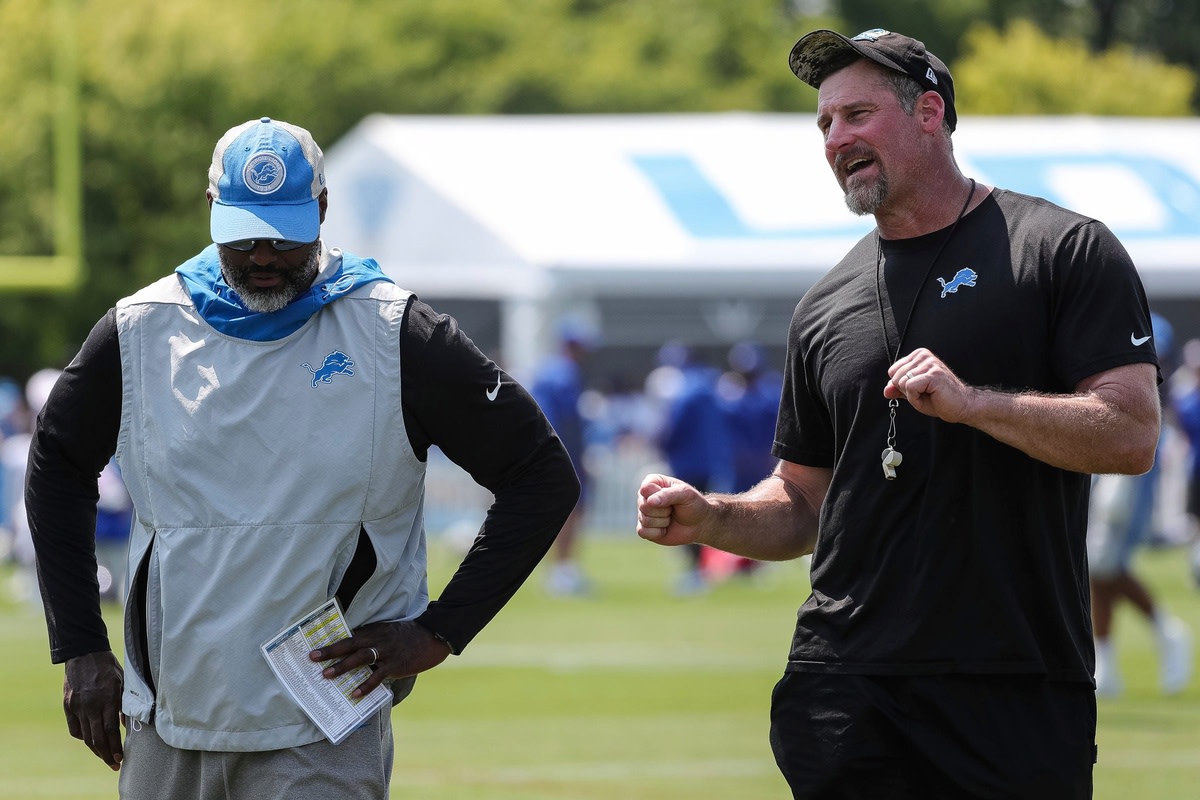 Lions GM Brad Holmes and coach Dan Campbell have the Lions ready to contend for the NFC North after finishing the 2022 season with eight wins in their last 10 games.