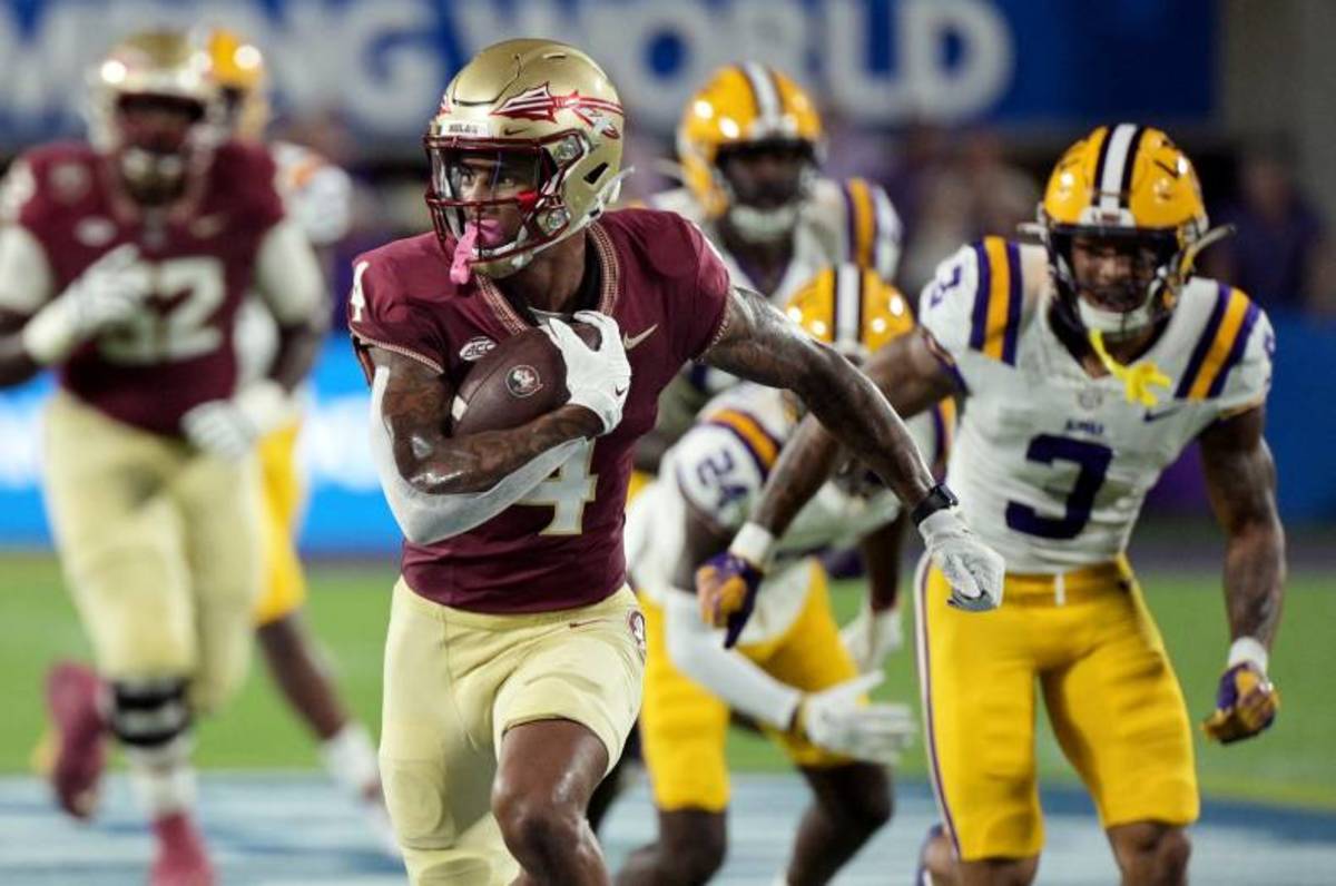 Florida State wide receiver Keon Coleman