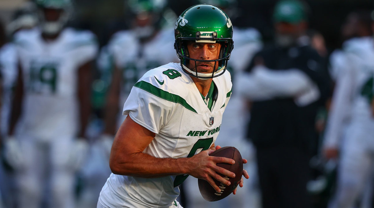 Jets QB Aaron Rodgers