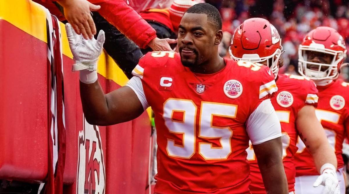 Chiefs defensive lineman Chris Jones
