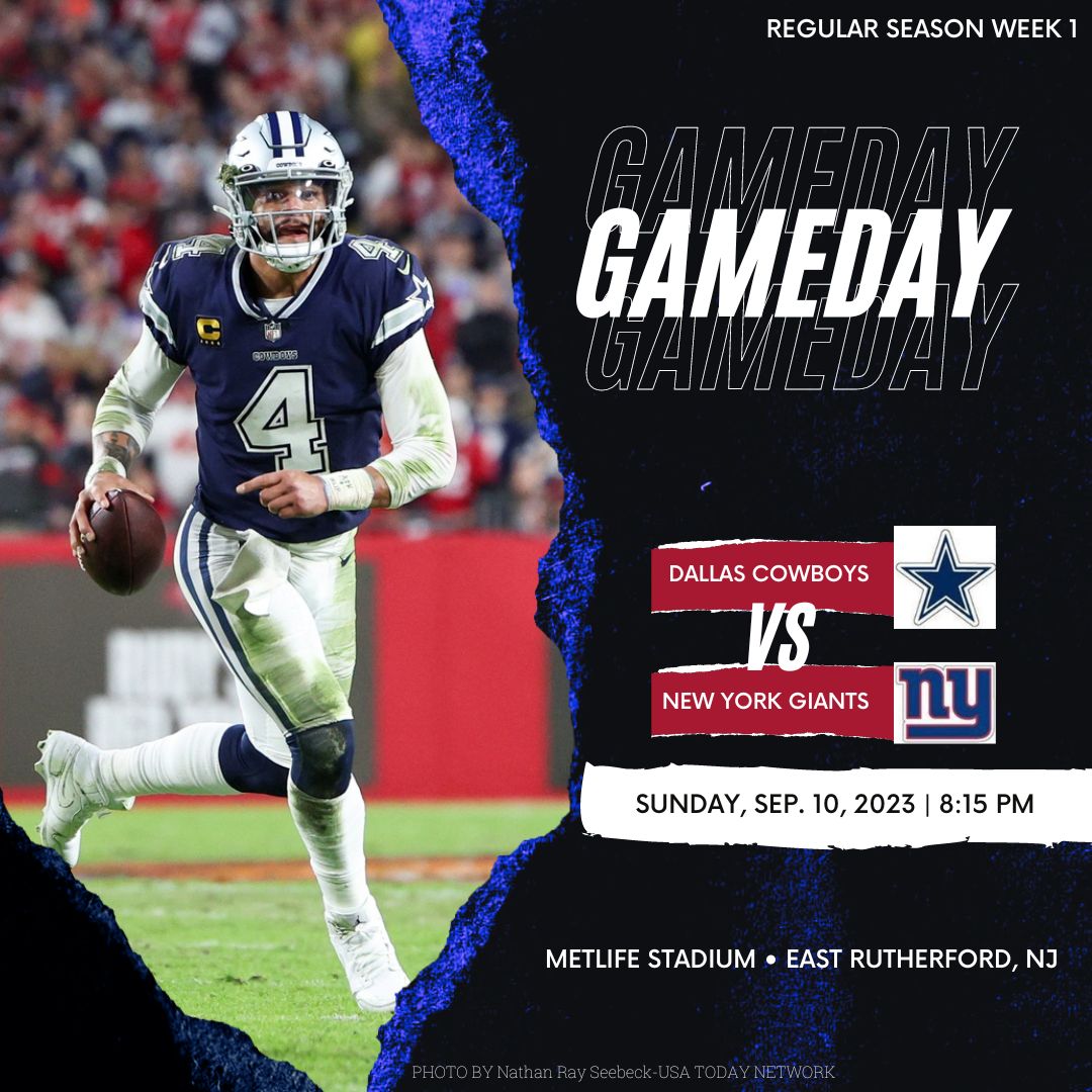cowboys and giants game time