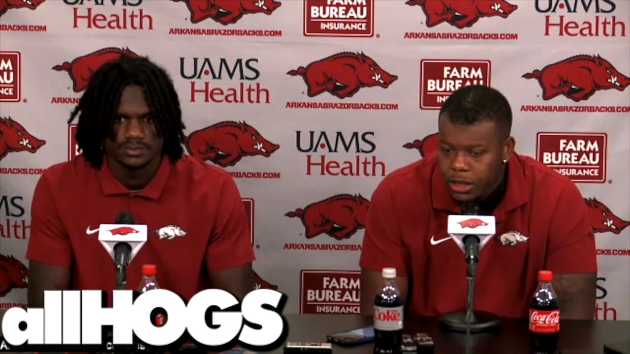 Hogs' Andrew Armstrong, KJ Jefferson on Win Sports Illustrated All