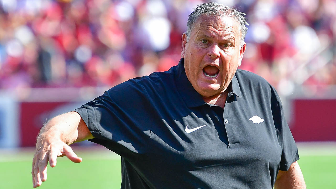 Sam Pittman not taking fans for sidelines, but maybe a Rocket - Sports