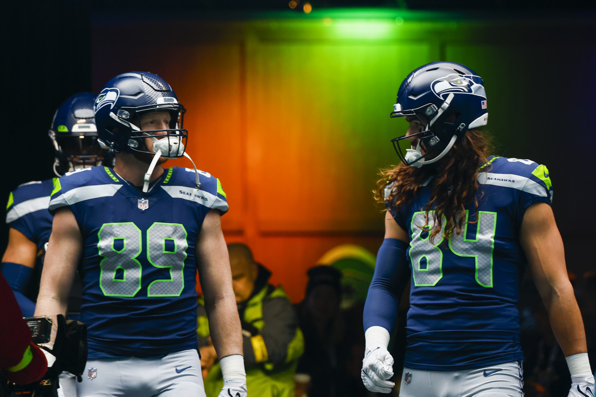The trio of Parkinson, Dissly, and Fant contributed 76 receiving yards in Seattle's Week 13 road win over Los Angeles last season, making a major impact in the passing game.