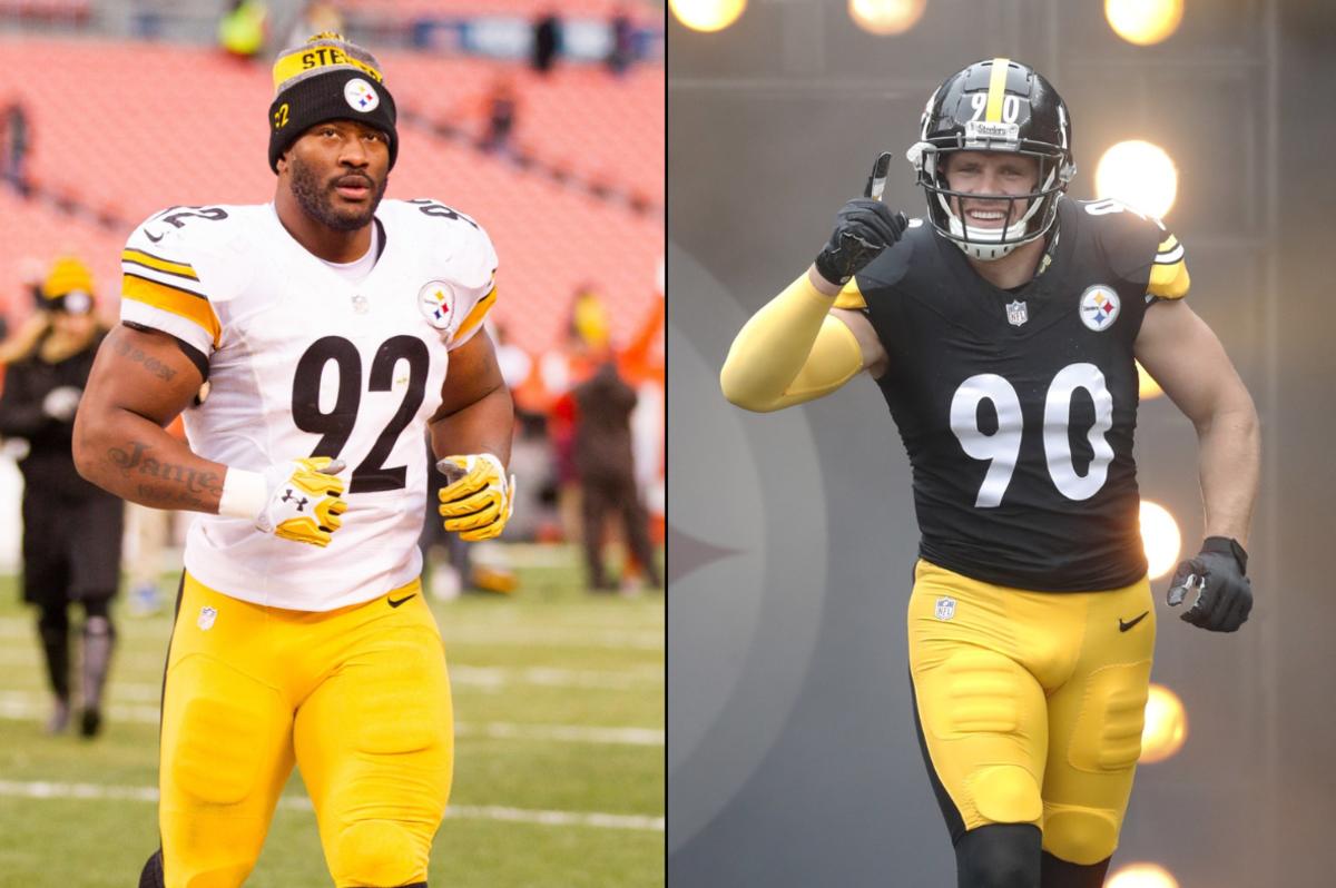 James Harrison Congratulates T.J. Watt on Tying Pittsburgh Steelers