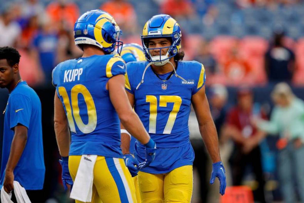 Los Angeles Rams wide receivers Puka Nacua and Cooper Kupp